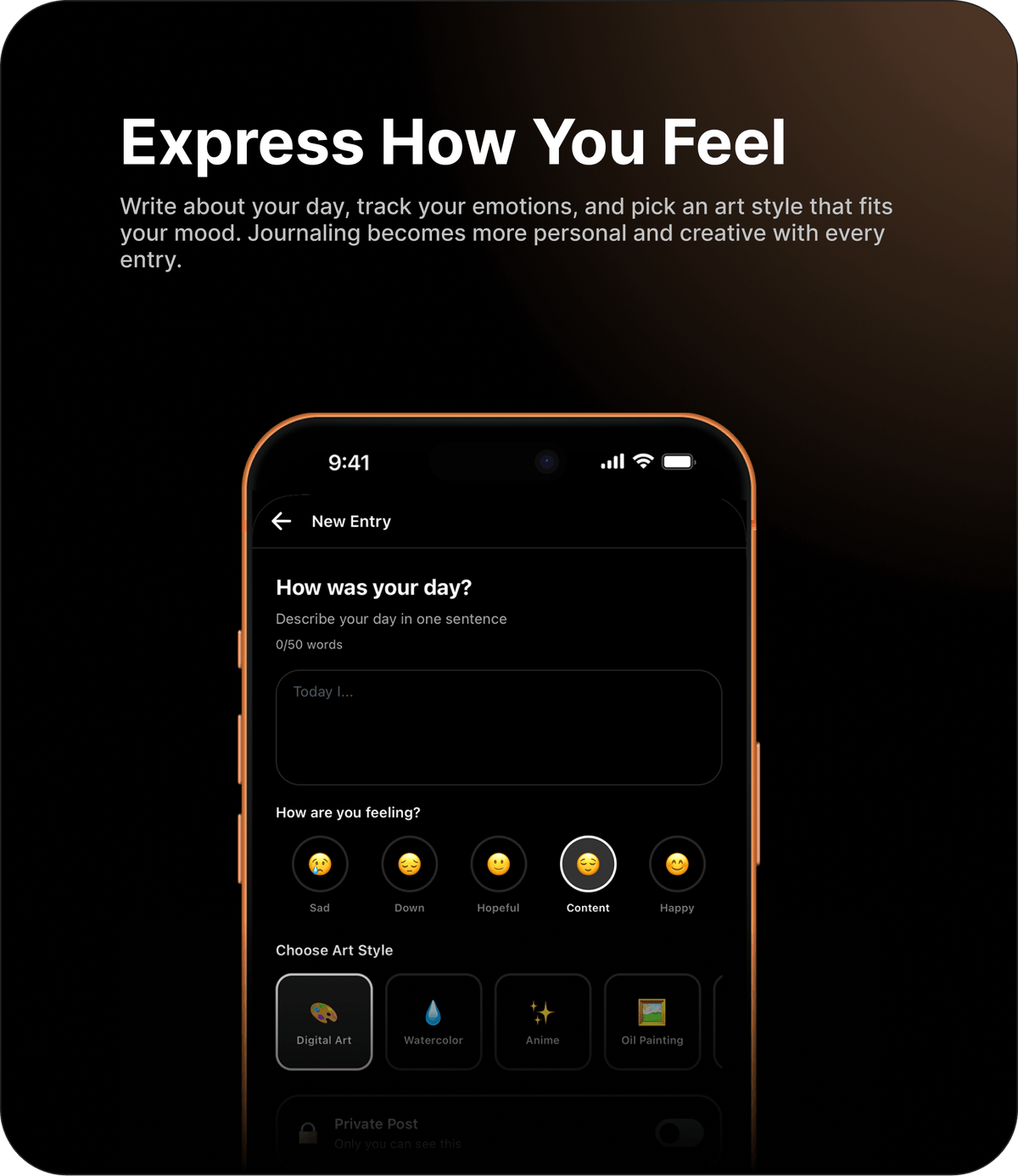 A gallery of your journey