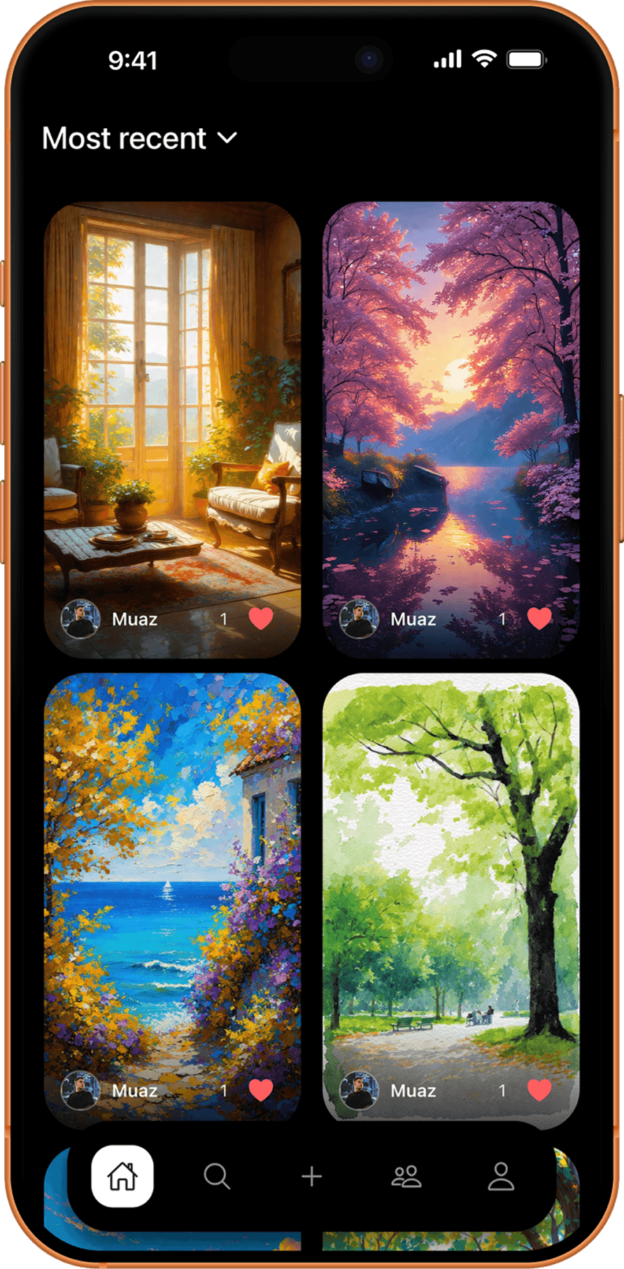 Lumo app preview on iPhone